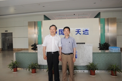 2012年，時(shí)任浙江省委副書記、省長(zhǎng)夏寶龍視察天通