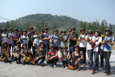 五四青年節(jié)，團(tuán)委組織野CS活動(dòng)